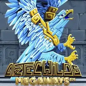 Aztec Wilds Megaways by Iron Dog Studio, showcased at boomerangcasino-gr.com.gr – game logo