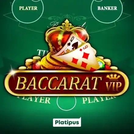 Baccarat VIP logo by Platipus Boomerang Casino