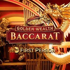 Live Dealer logo of Golden Wealth Baccarat from Evolution at Boomerang Casino