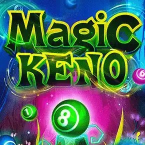Magic Keno game by Turbo Games – logo hosted on Boomerang Casino