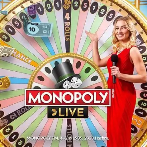 Try Monopoly Live slot by Evolution on boomerangcasino-gr.com.gr – logo image