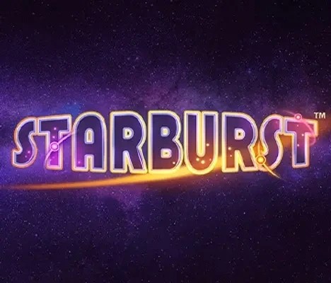 Starburst online game logo by NetEnt on boomerangcasino-gr.com.gr