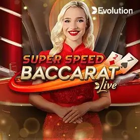 Try Super Speed Baccarat slot by Evolution on boomerangcasino-gr.com.gr – logo image
